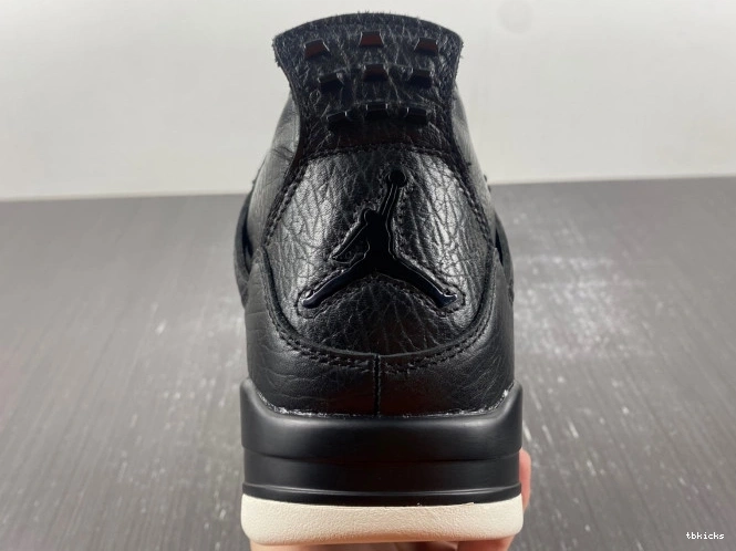 Cheap TBK Retro Black 4 Hair Pony 819139-010 Jordan 0725